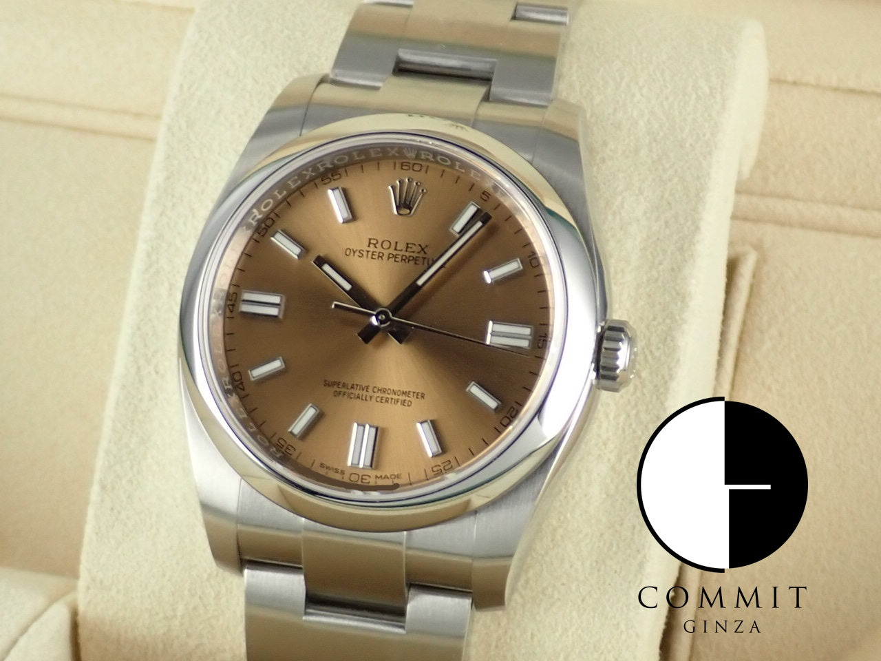 Rolex Oyster Perpetual White Grape Dial &lt;Warranty, Box, etc.&gt;