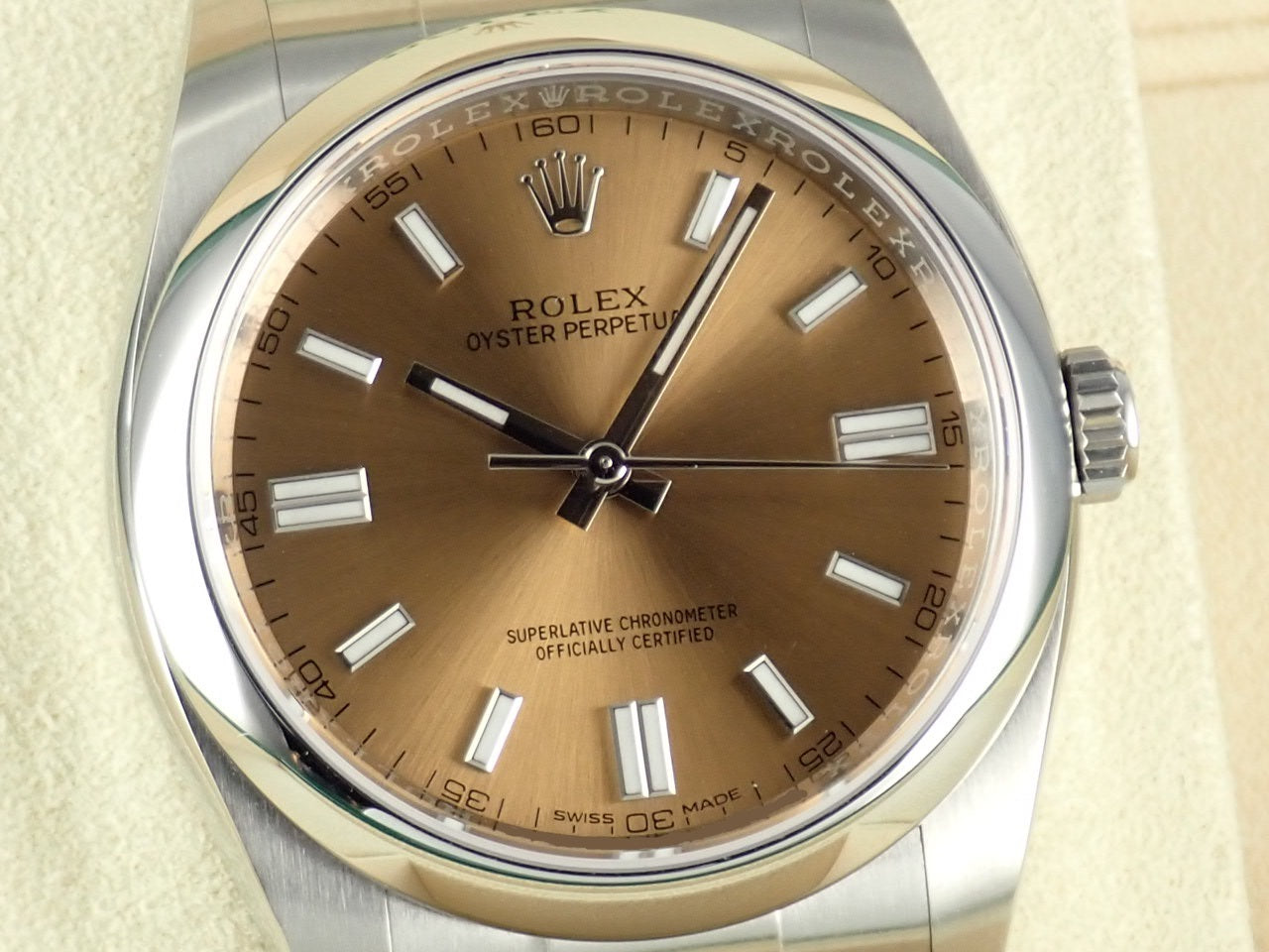 Rolex Oyster Perpetual White Grape Dial &lt;Warranty, Box, etc.&gt;