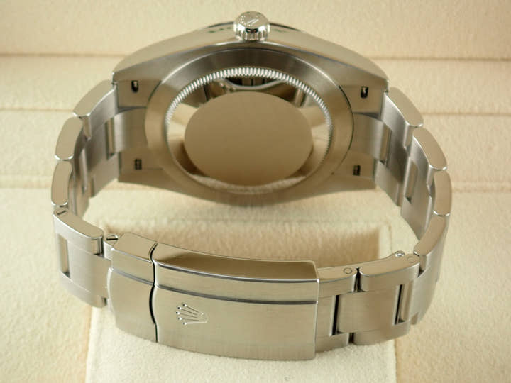 ロレックス オイスターパーペチュアル Ref.124300 グリーン文字盤 未使用 oyster-perpetual-63