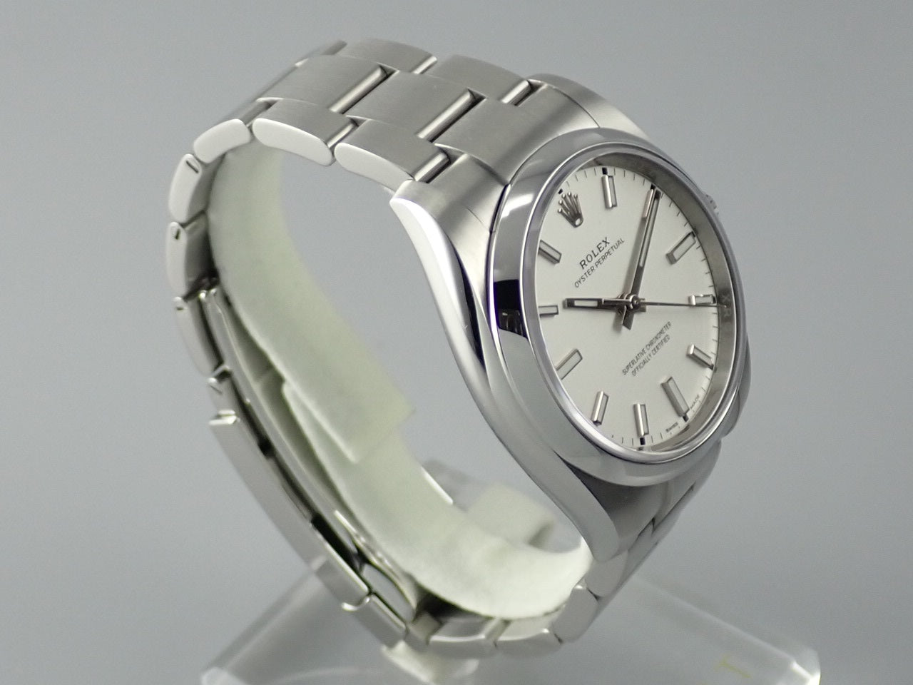 Rolex Oyster Perpetual Silver &lt;Warranty, Box, etc.&gt;