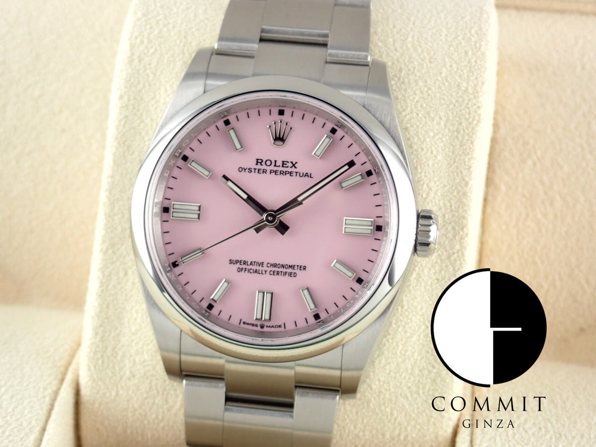 Rolex Oyster Perpetual Ref.126000 Candy Pink Dial Unused oyster-perpetual-69