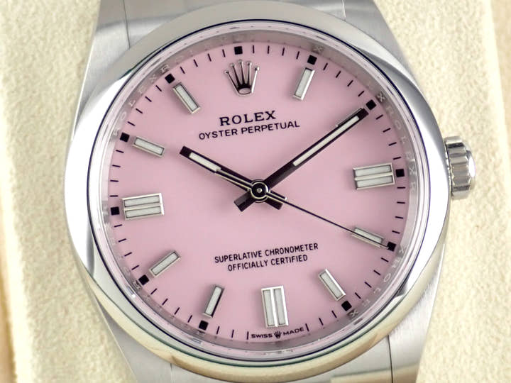 Rolex Oyster Perpetual Ref.126000 Candy Pink Dial Unused oyster-perpetual-69