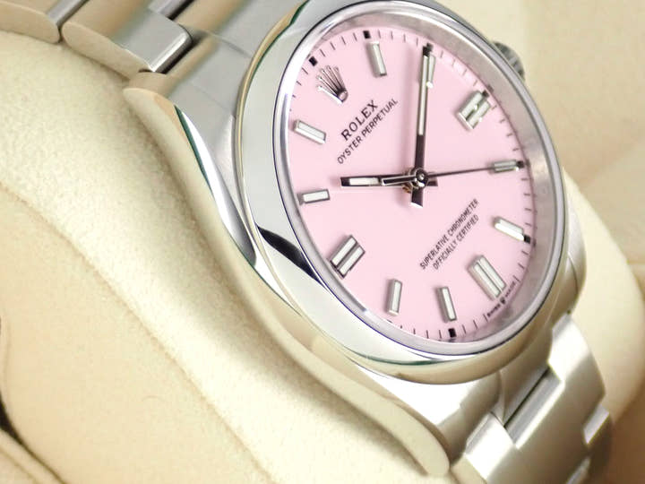 Rolex Oyster Perpetual Ref.126000 Candy Pink Dial Unused oyster-perpetual-69