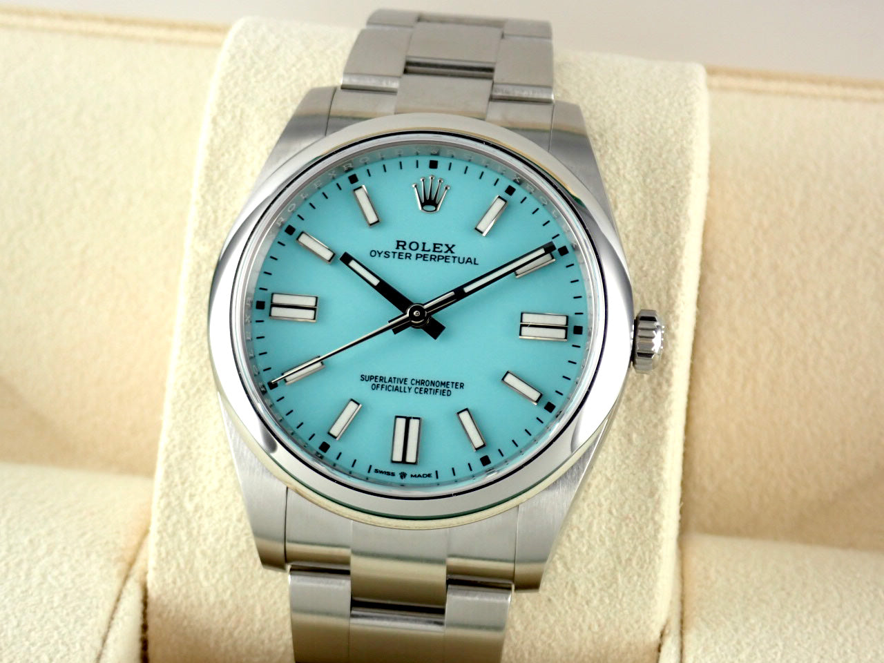 Rolex New Oyster Perpetual 41 Turquoise [Unused] &lt;Warranty, Box, etc.&gt;