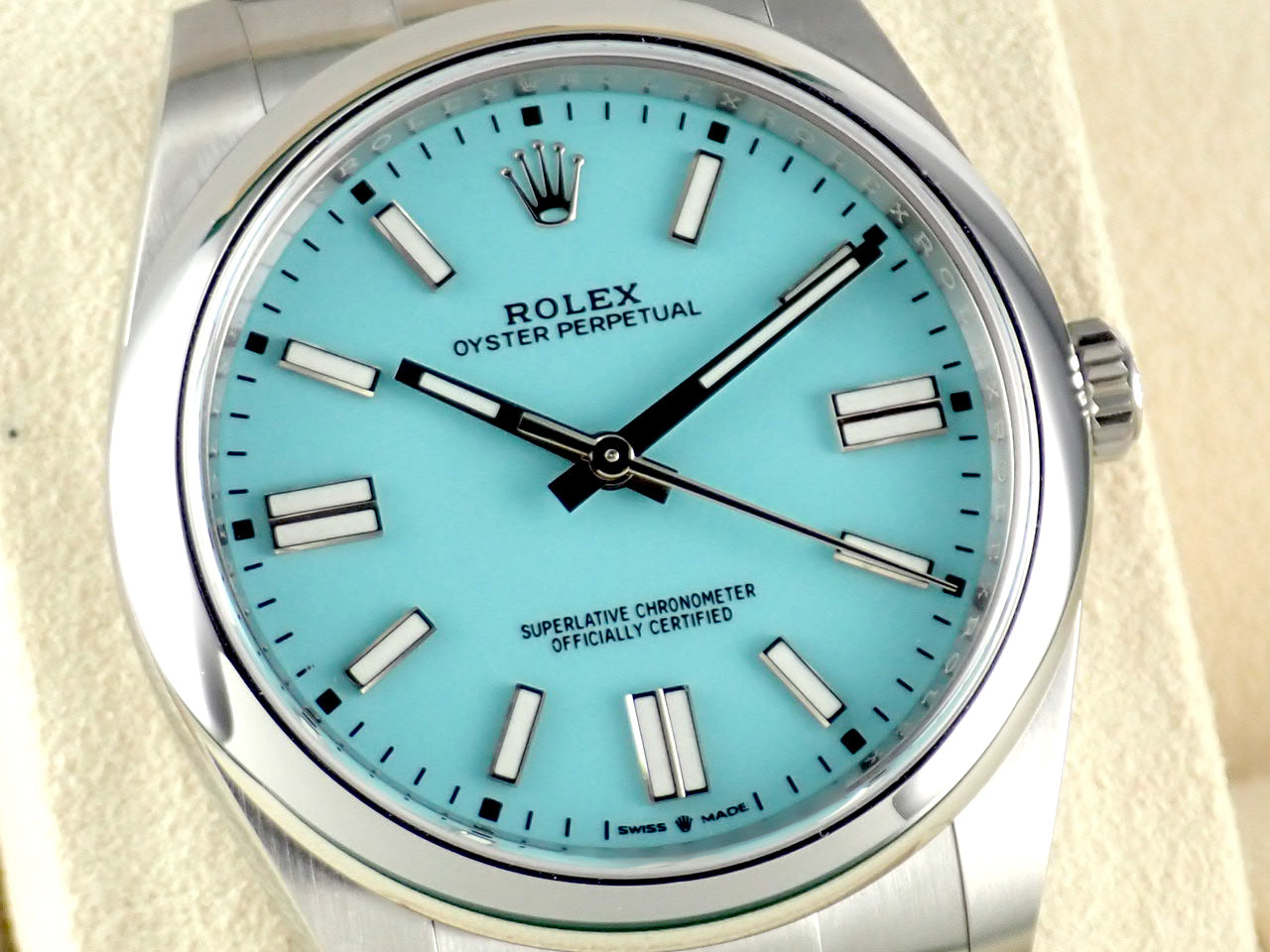 Rolex New Oyster Perpetual 41 Turquoise [Unused] &lt;Warranty, Box, etc.&gt;