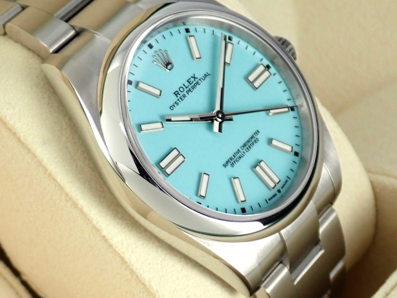 Rolex New Oyster Perpetual 41 Turquoise [Unused] &lt;Warranty, Box, etc.&gt;