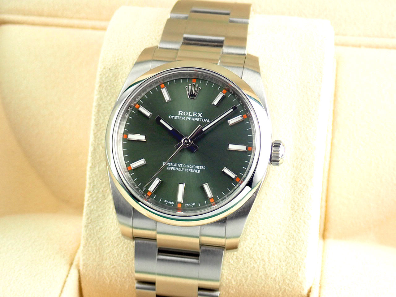 Rolex Oyster Perpetual Olive 34 &lt;Warranty, Box, etc.&gt;