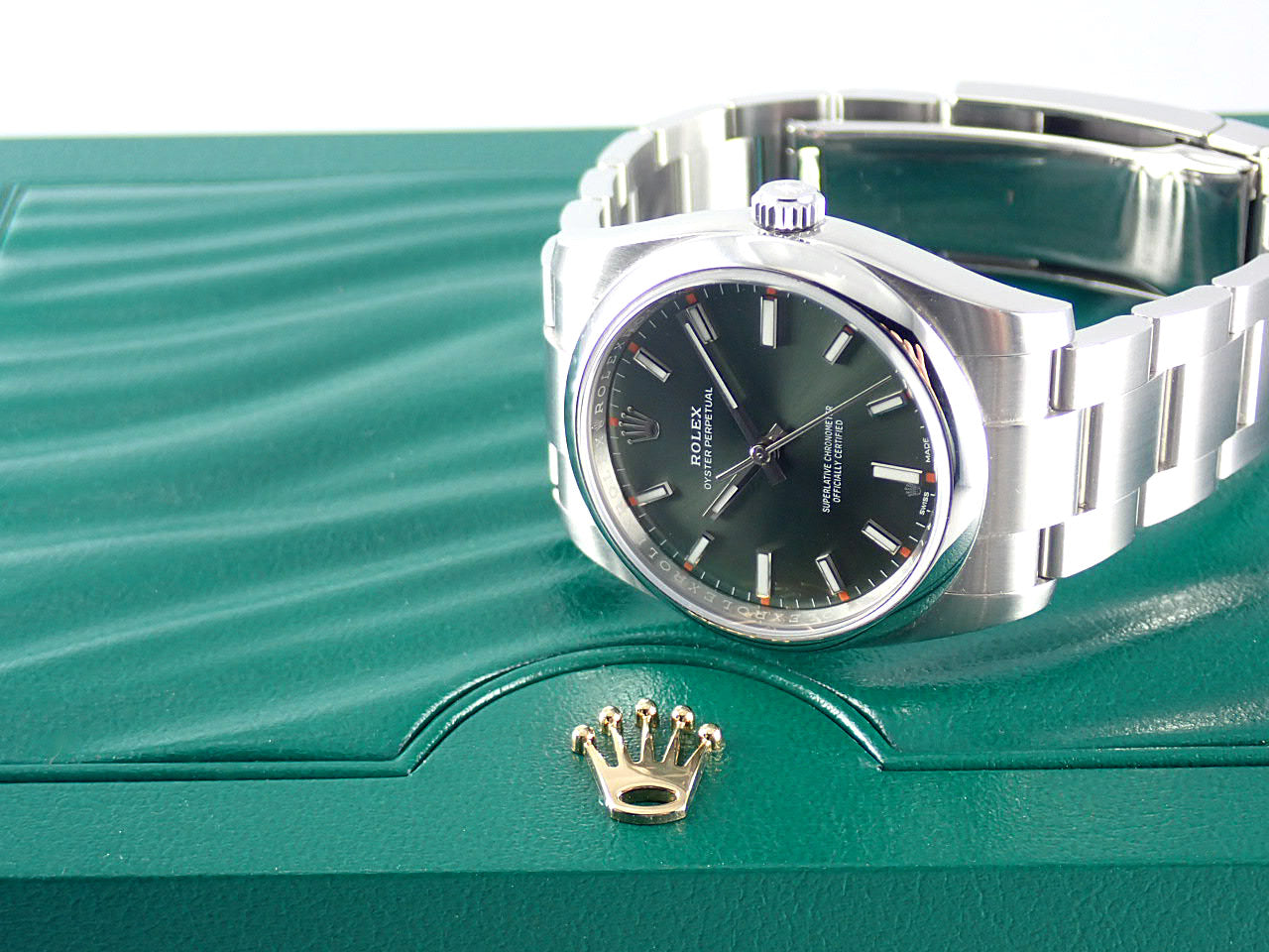 Rolex Oyster Perpetual Olive 34 &lt;Warranty, Box, etc.&gt;