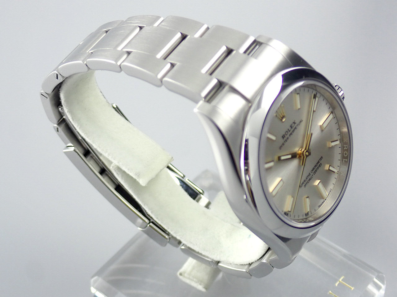 Rolex New Oyster Perpetual 34 Silver Dial &lt;Warranty, Box, etc.&gt;