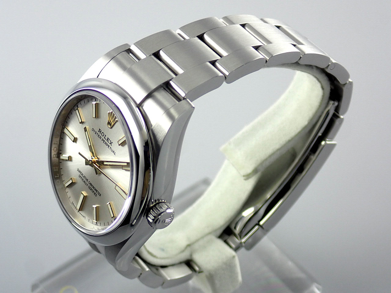 Rolex New Oyster Perpetual 34 Silver Dial &lt;Warranty, Box, etc.&gt;