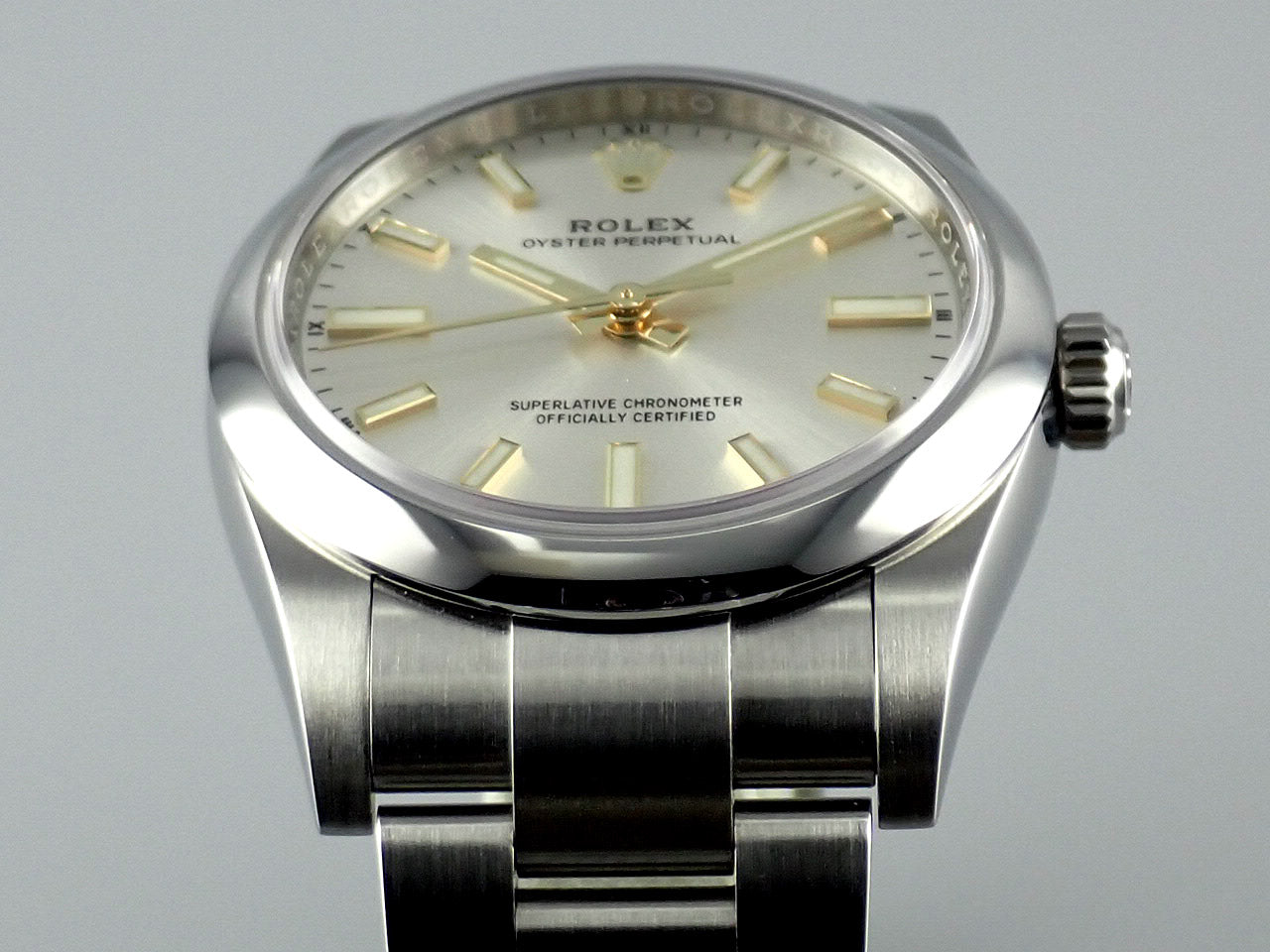 Rolex New Oyster Perpetual 34 Silver Dial &lt;Warranty, Box, etc.&gt;