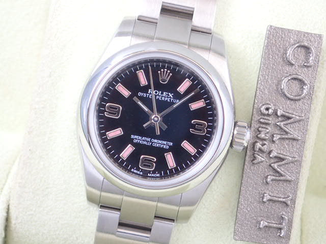 ロレックス オイスターパーペチュアル Ref.176200 ブラック文字盤 中古 oyster-perpetual-8