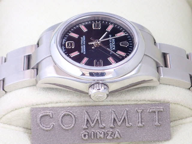 ロレックス オイスターパーペチュアル Ref.176200 ブラック文字盤 中古 oyster-perpetual-8