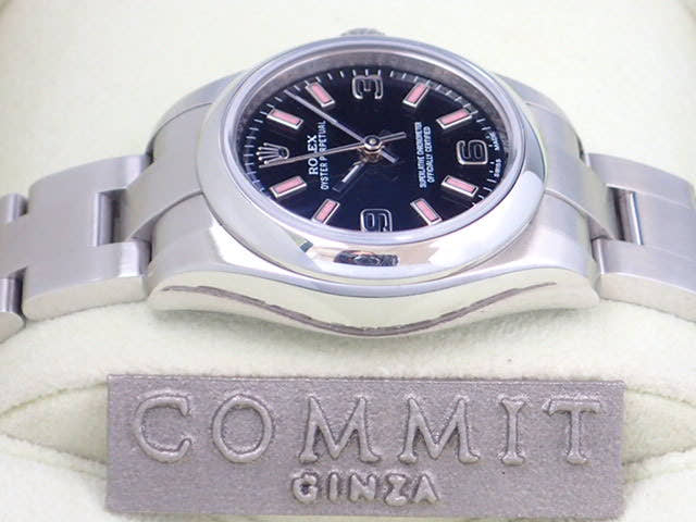 ロレックス オイスターパーペチュアル Ref.176200 ブラック文字盤 中古 oyster-perpetual-8