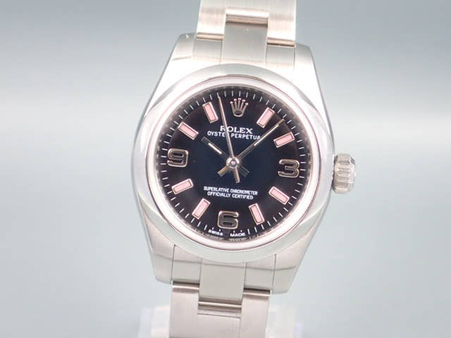 ロレックス オイスターパーペチュアル Ref.176200 ブラック文字盤 中古 oyster-perpetual-8