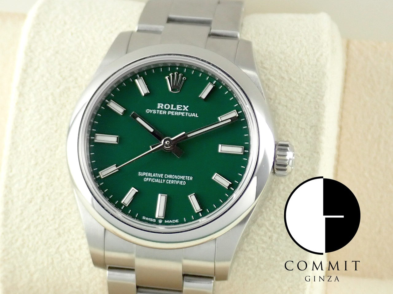 Rolex New Oyster Perpetual 31 Green Dial [Excellent Condition] &lt;Warranty, Box, etc.&gt;