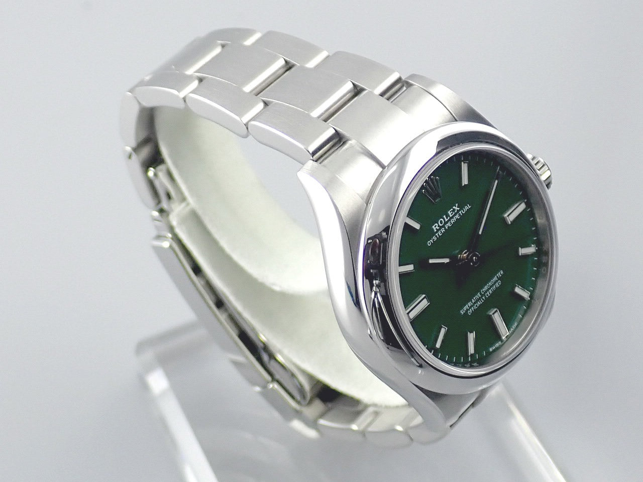 Rolex New Oyster Perpetual 31 Green Dial [Excellent Condition] &lt;Warranty, Box, etc.&gt;