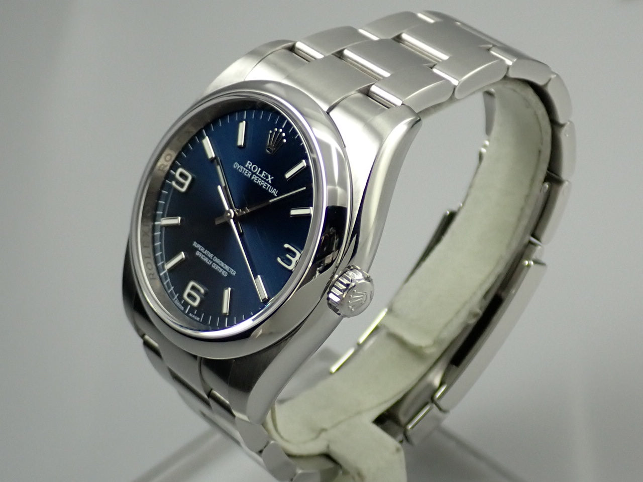 Rolex Oyster Perpetual 36 Blue Dial &lt;Warranty, Box, etc.&gt;