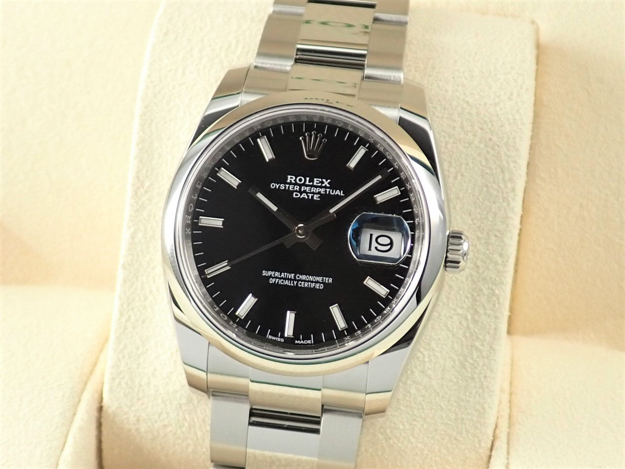 Rolex Oyster Perpetual Date Black Dial &lt;New warranty, box, etc.&gt;