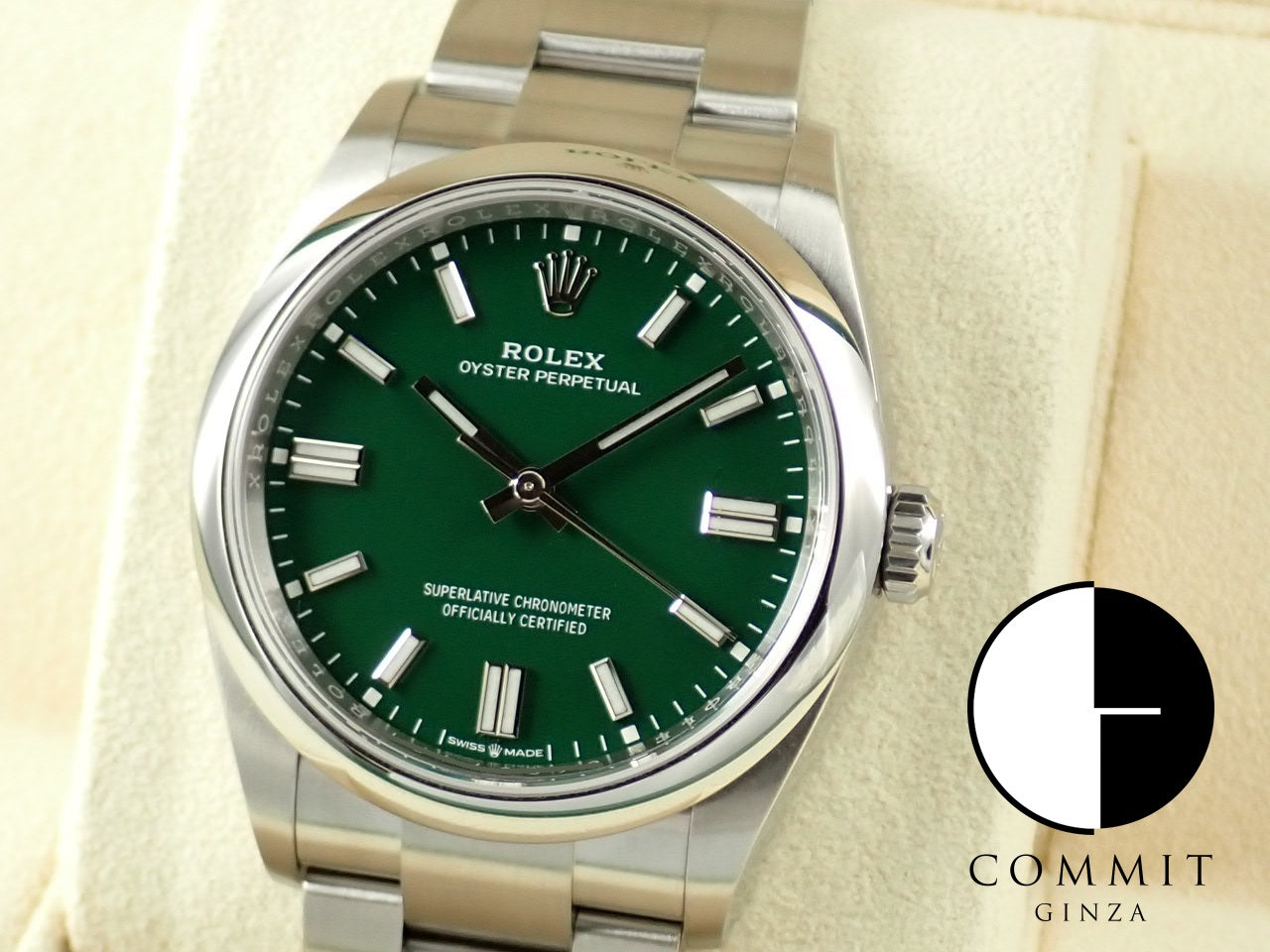 Rolex Oyster Perpetual 36 Green Dial [Unused] &lt;New warranty, box, etc.&gt;