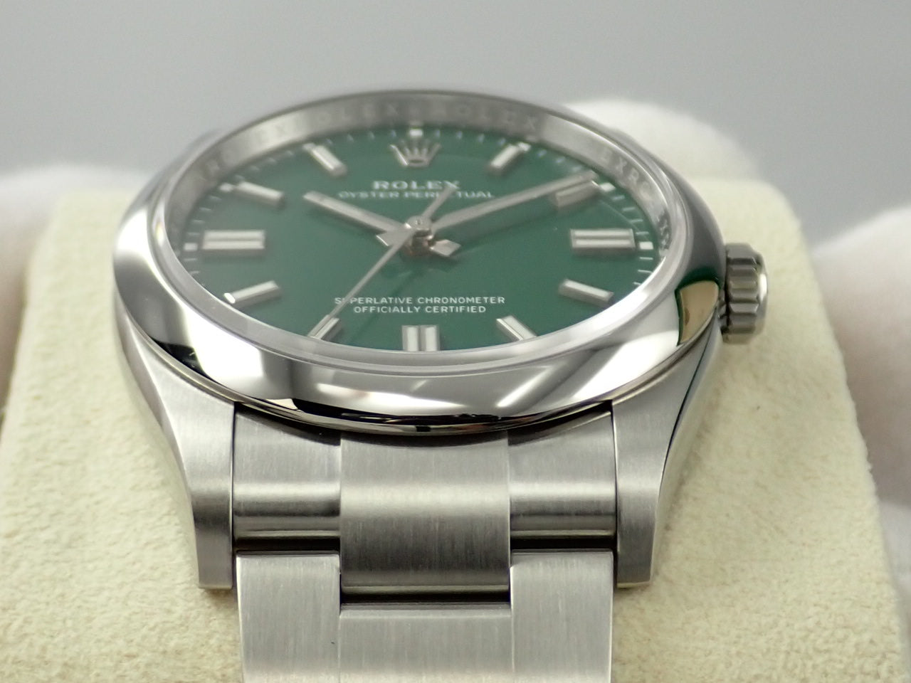 Rolex Oyster Perpetual 36 Green Dial [Unused] &lt;New warranty, box, etc.&gt;