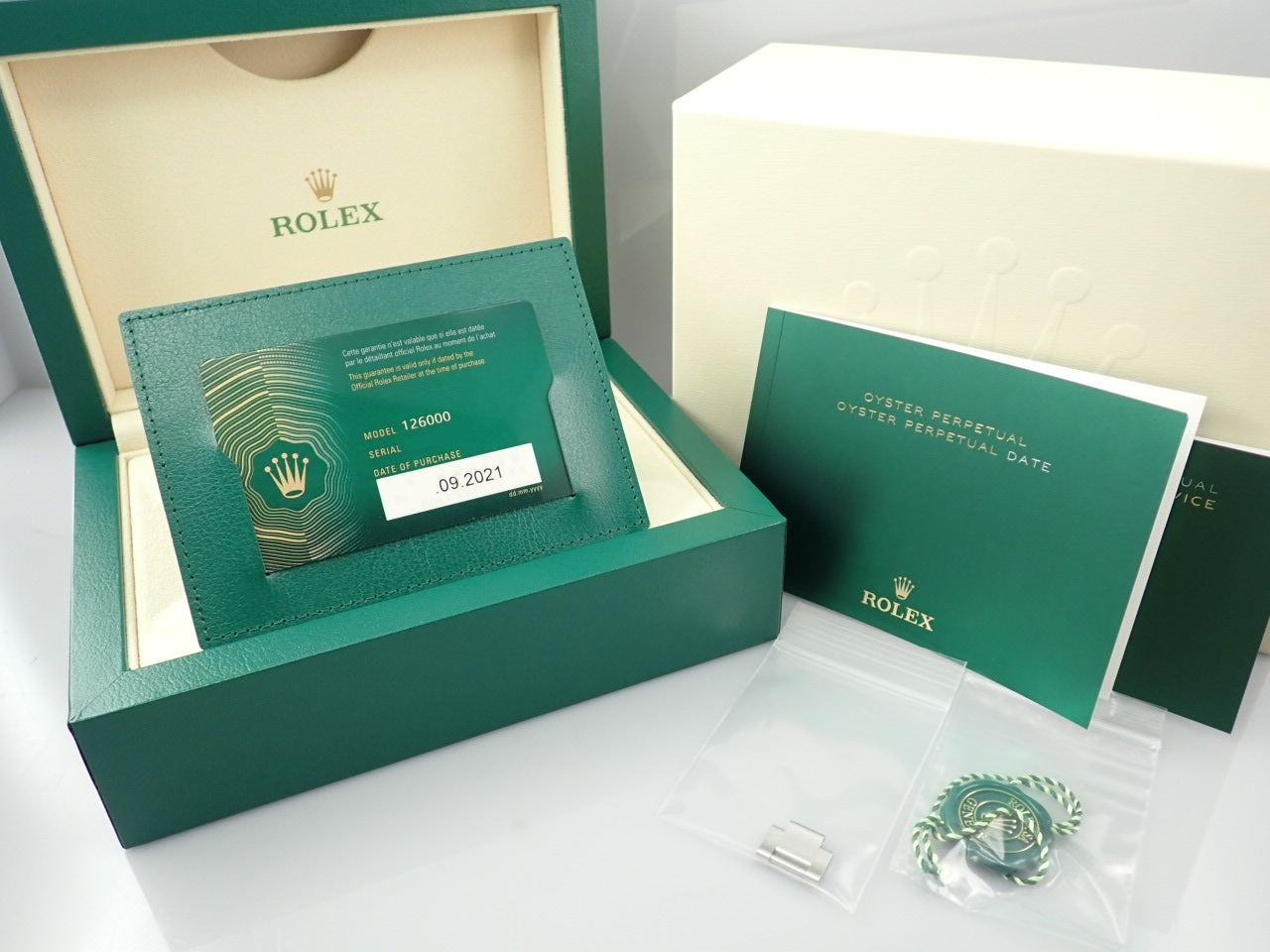 Rolex New Oyster Perpetual 36 Silver Dial [Good Condition] &lt;New Warranty Card, Box, etc.&gt;