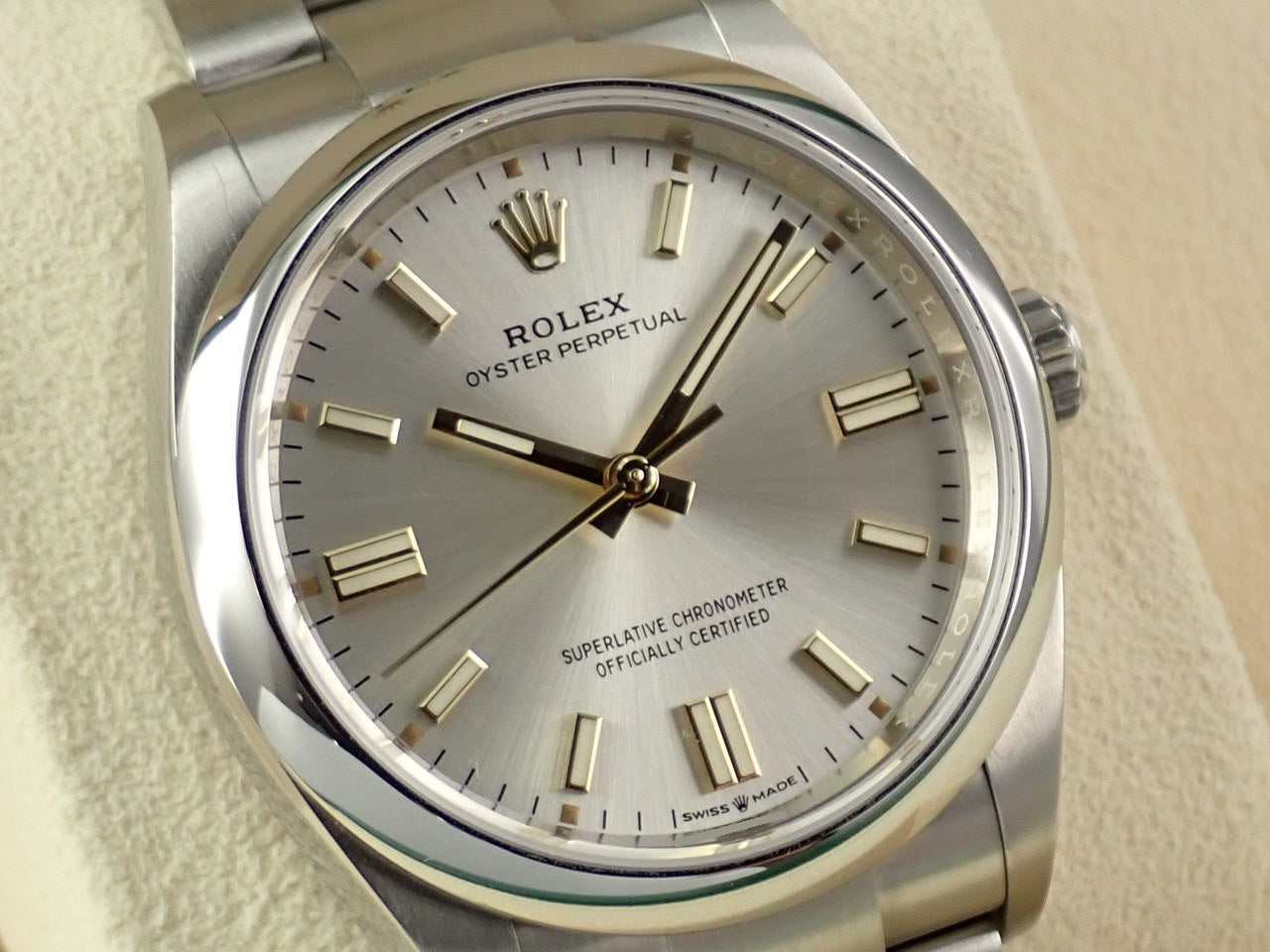 Rolex New Oyster Perpetual 36 Silver Dial [Good Condition] &lt;New Warranty Card, Box, etc.&gt;