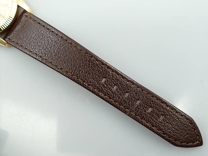 ロレックス オイスターパーペチュアル デイト Ref.1503/8 イエローゴールド シルバー文字盤