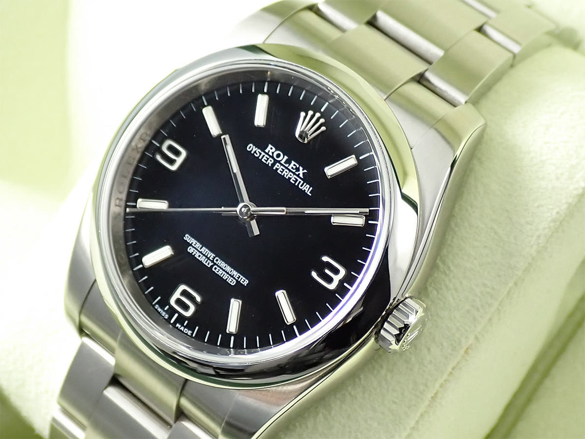 ロレックス オイスターパーペチュアル 日本限定 Ref.116000 ブラック文字盤 デッドストック R2090086