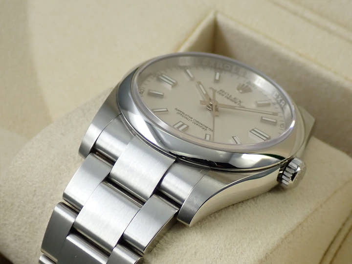ロレックス オイスターパーペチュアル36 Ref.116000 ステンレススチール ホワイト文字盤