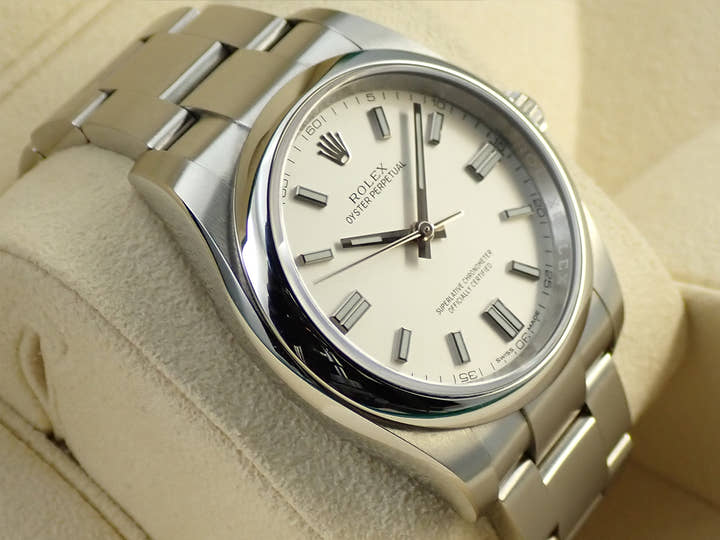 ロレックス オイスターパーペチュアル36 Ref.116000 ステンレススチール ホワイト文字盤