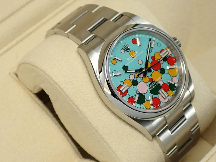 ロレックス オイスターパーペチュアル36 Ref.126000 ステンレススチール セレブレーションモチーフ文字盤