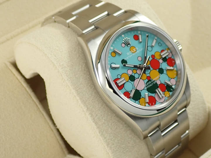 ロレックス オイスターパーペチュアル36 Ref.126000 ステンレススチール セレブレーションモチーフ文字盤