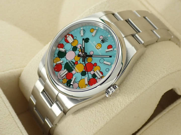 ロレックス オイスターパーペチュアル36 Ref.126000 ステンレススチール セレブレーションモチーフ文字盤