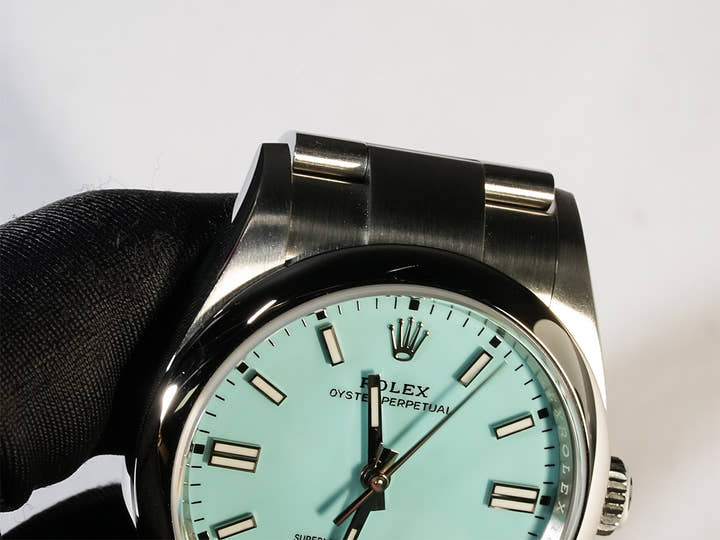 ロレックス オイスターパーペチュアル36 Ref.126000 ステンレススチール ターコイズ文字盤