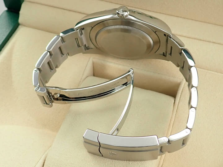 Rolex Oyster Perpetual 39 Ref. 114300 Stainless Steel Slate Gray Dial