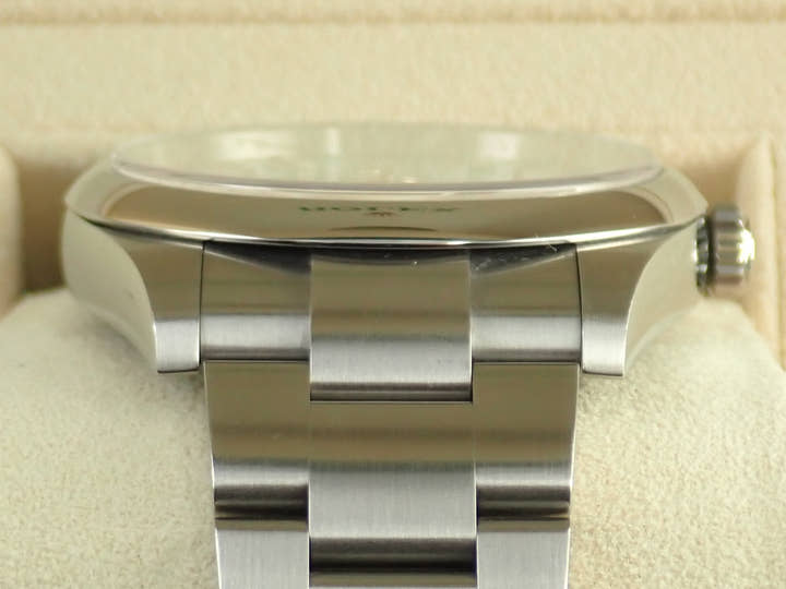 ロレックス オイスターパーペチュアル41 Ref.124300 ステンレススチール ターコイズ文字盤