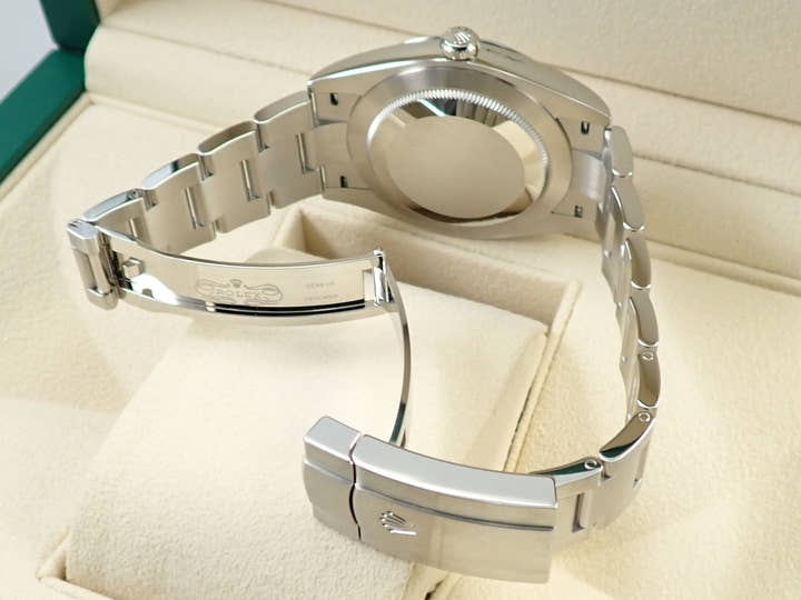 Rolex Oyster Perpetual 41 Ref. 124300 Stainless Steel Bright Black Dial