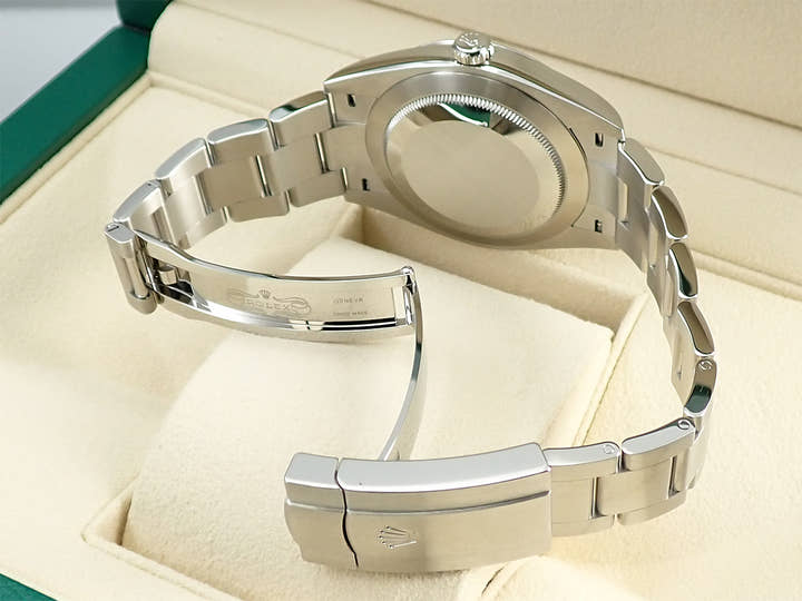 Rolex Oyster Perpetual 41 Ref. 124300 Stainless Steel Bright Black Dial