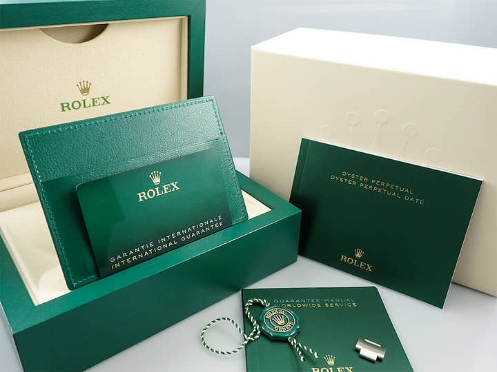 ロレックス オイスターパーペチュアル41 Ref.124300 ステンレススチール ターコイズ文字盤