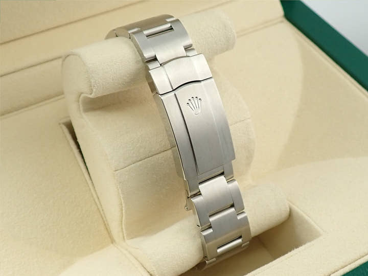 ロレックス オイスターパーペチュアル41 Ref.124300 ステンレススチール ターコイズ文字盤