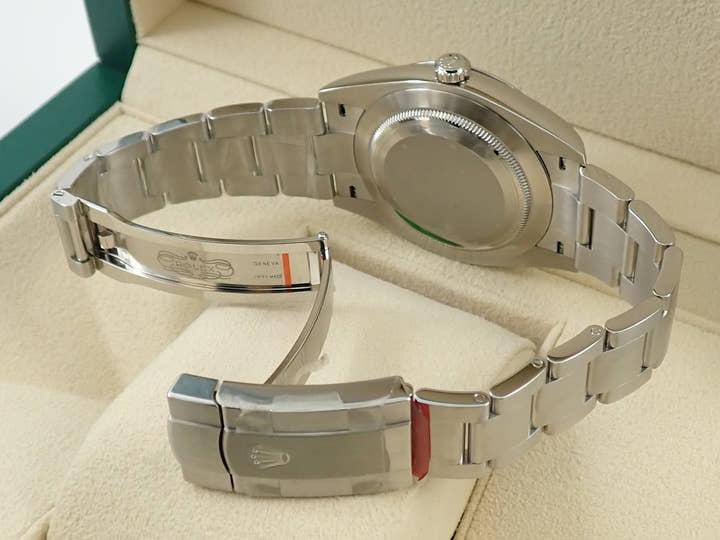 ロレックス オイスターパーペチュアル41 Ref.124300 ステンレススチール ターコイズ文字盤