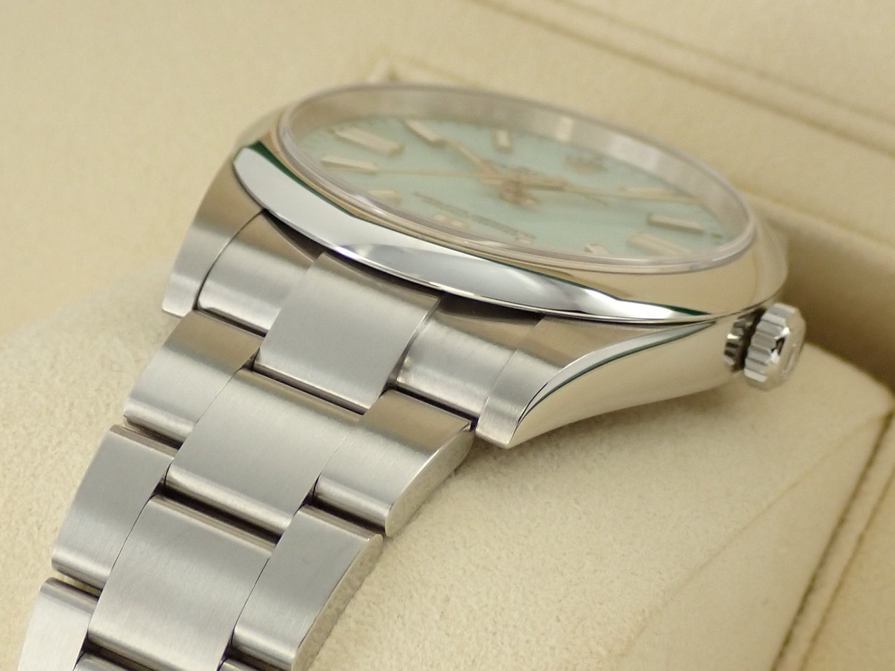 Rolex Oyster Perpetual 41 Ref.124300 SS Turquoise Dial