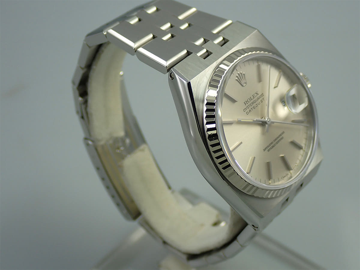 ロレックス オイスタークォーツ Ref.17014 シルバー文字盤 美品 1WSHMFUW