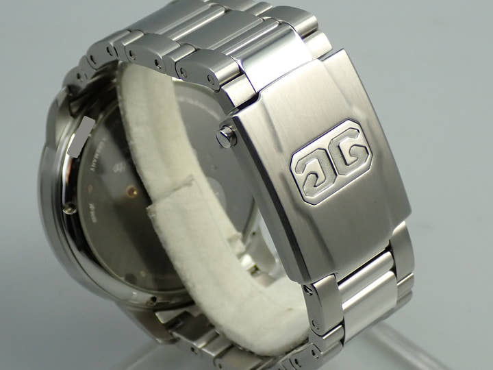 グラスヒュッテオリジナル パノインバース  Ref.1-66-06-04-22-14 シルバー文字盤 美品 P9JAFMRW