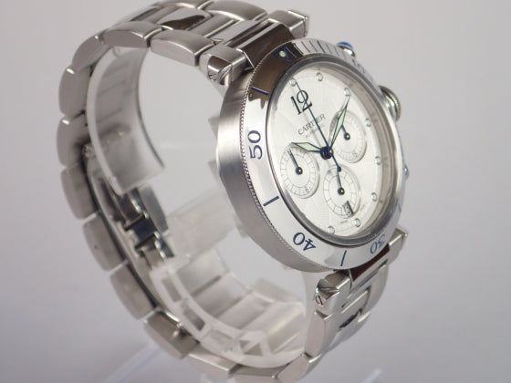 Cartier Pasha 38mm Chronograph Ref.W31030H3