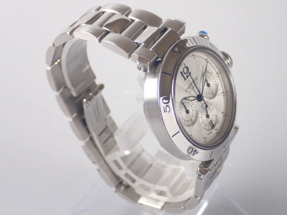 Cartier Pasha 38mm Chronograph Ref.W31030H3