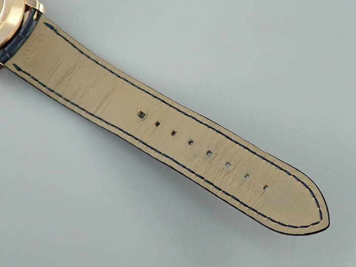 ヴァシュロンコンスタンタン パトリモニー オートマティック Ref.85180/000R-B515 ブルー文字盤 中古 63L8979A