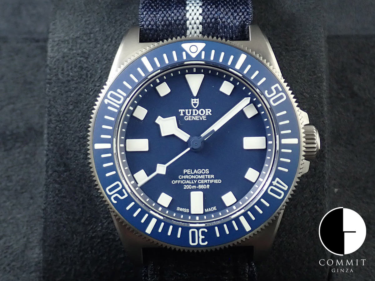 チューダー(チュードル) ペラゴス FXD Ref.25707B/21 ネイビーブルー文字盤 未使用 TW799104