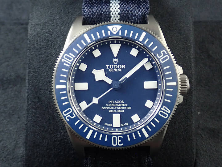 チューダー(チュードル) ペラゴス FXD Ref.25707B/21 ネイビーブルー文字盤 未使用 TW799104